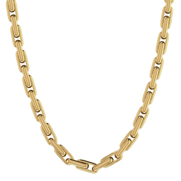 Retiazka 14K biele zlato Quarter chain NH0015060WG_42