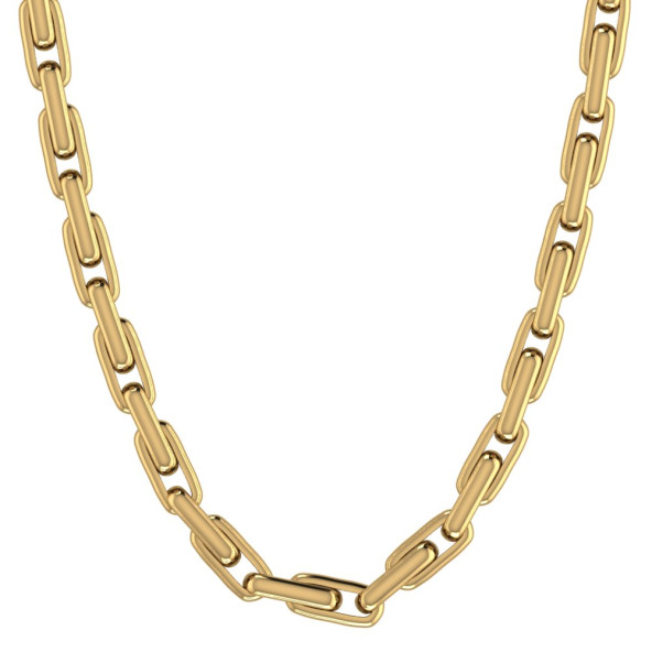 Retiazka 14K biele zlato Quarter chain NH0015070WG_42