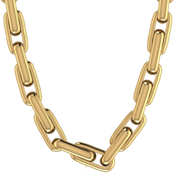 Retiazka 14K biele zlato Quarter chain NH0015120WG_42