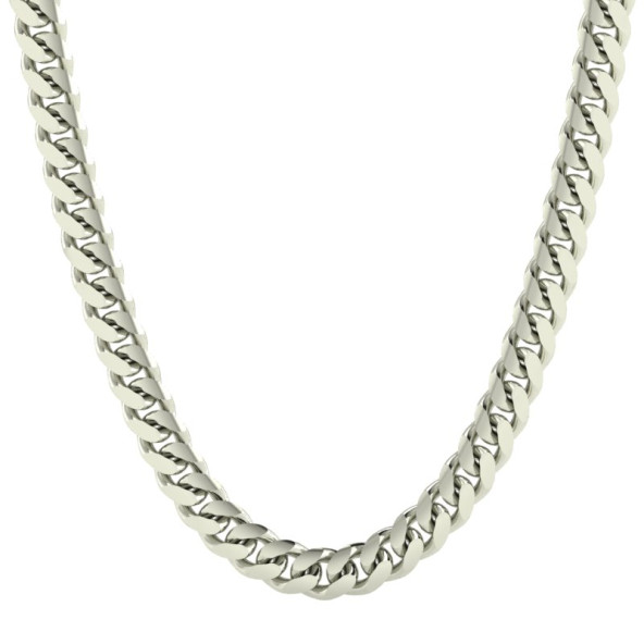 Retiazka 14K biele zlato cuban link NH0006090WG_42