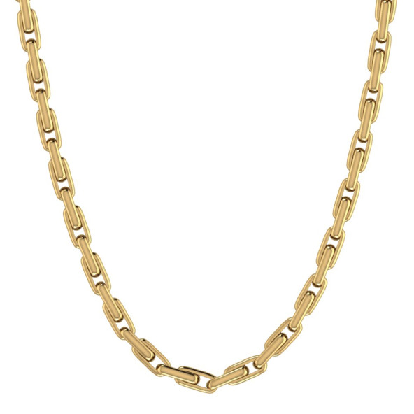 Retiazka 14K biele zlato Quarter chain NH0015050WG_42